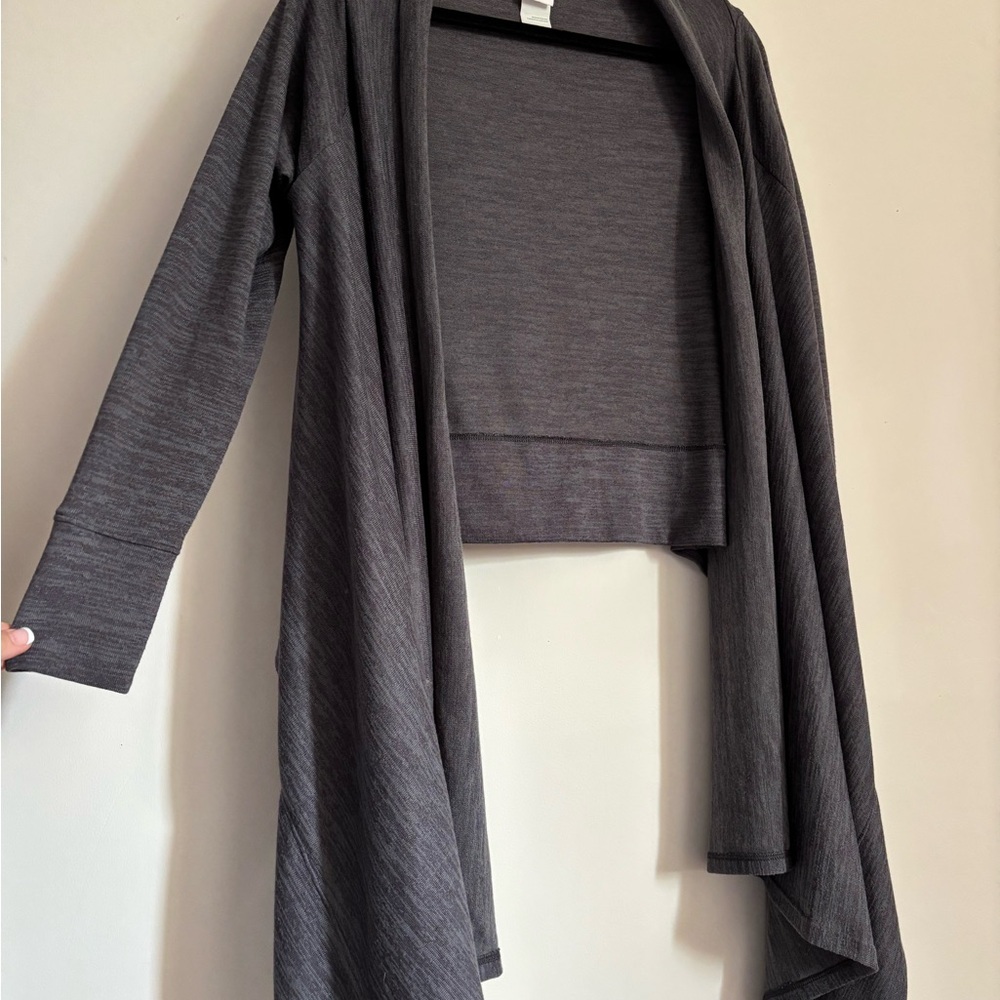 Lole Women's Gray Cardigan Sweater - Picture 7 of 10